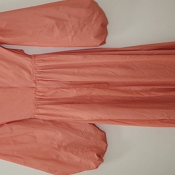 Staud Tangier Maxi Dress Pink Ruched Top Size XS - Picture 13 of 16